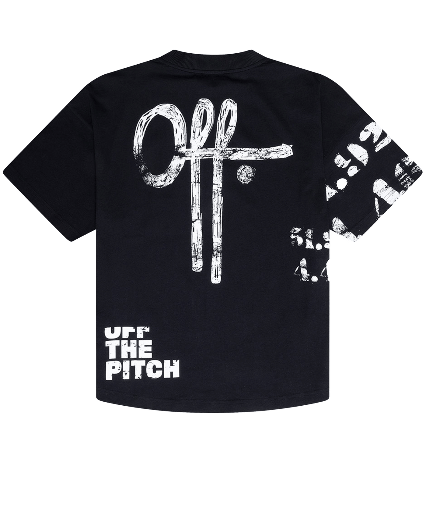 Off The Pitch - Otp233012 - Chalk T-shirt - 998 Black