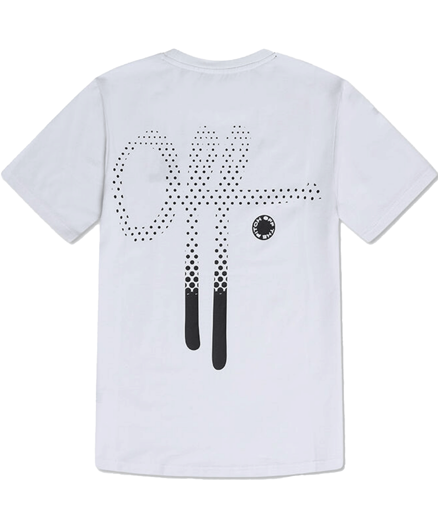Off The Pitch - Otp233056 - Dotted Fullstop T-shirt - 100 White