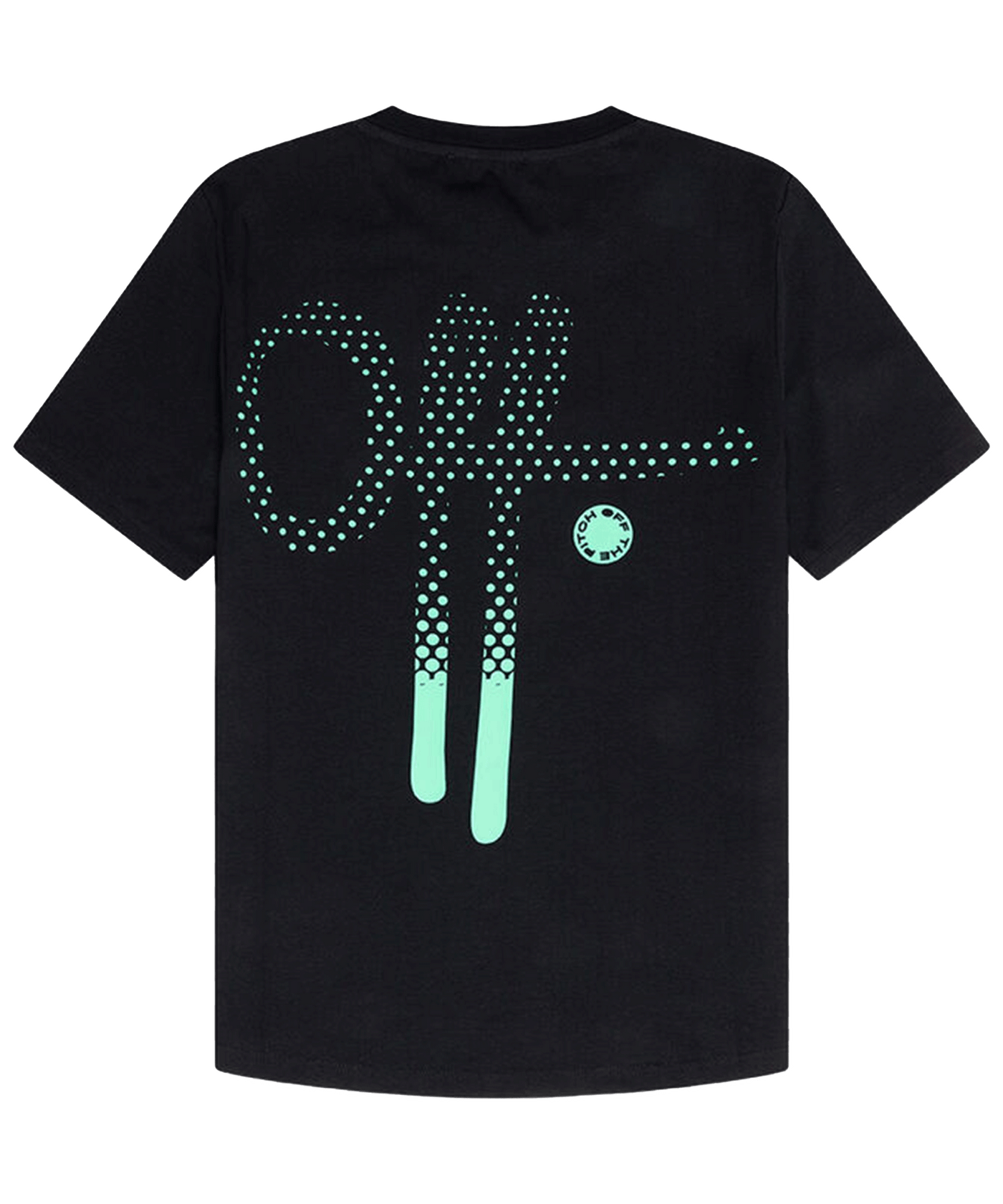 Off The Pitch - Otp233056 - Dotted Fullstop T-shirt - 998 Black
