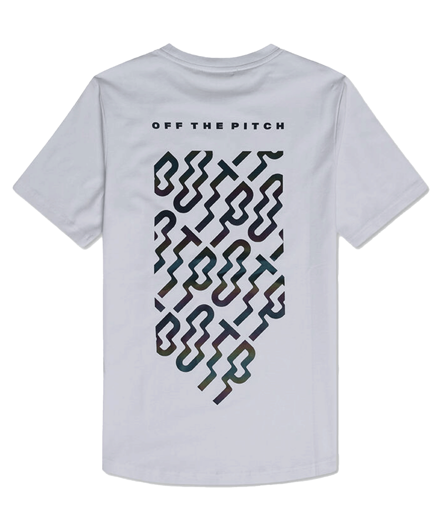Off The Pitch - Otp233057 - Gradient Backburn T-shirt - 100 White