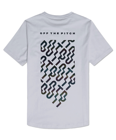 Off The Pitch - Otp233057 - Gradient Backburn T-shirt - 100 White