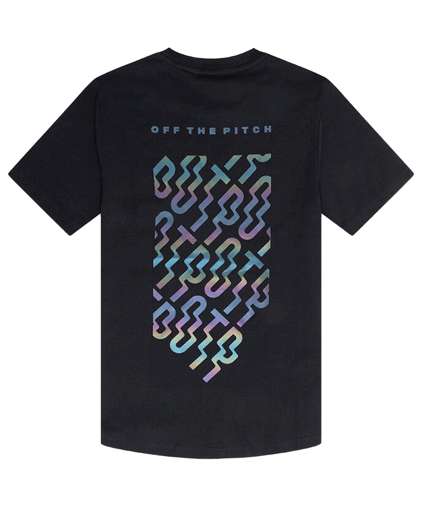 Off The Pitch - Otp233057 - Gradient Backburn T-shirt - 998 Black