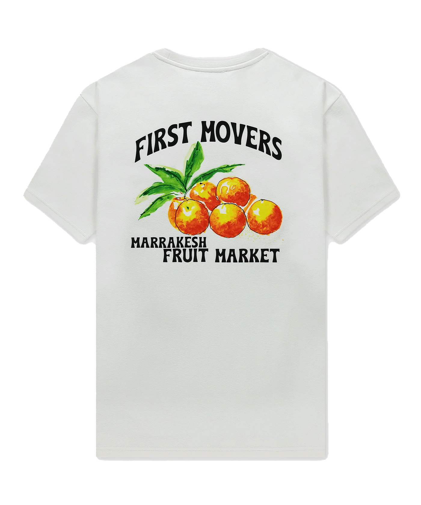 One First Movers - Fruit Market - T-shirt - Offwhite