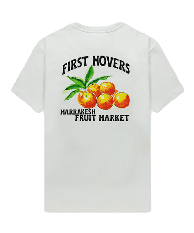 One First Movers - Fruit Market - T-shirt - Offwhite