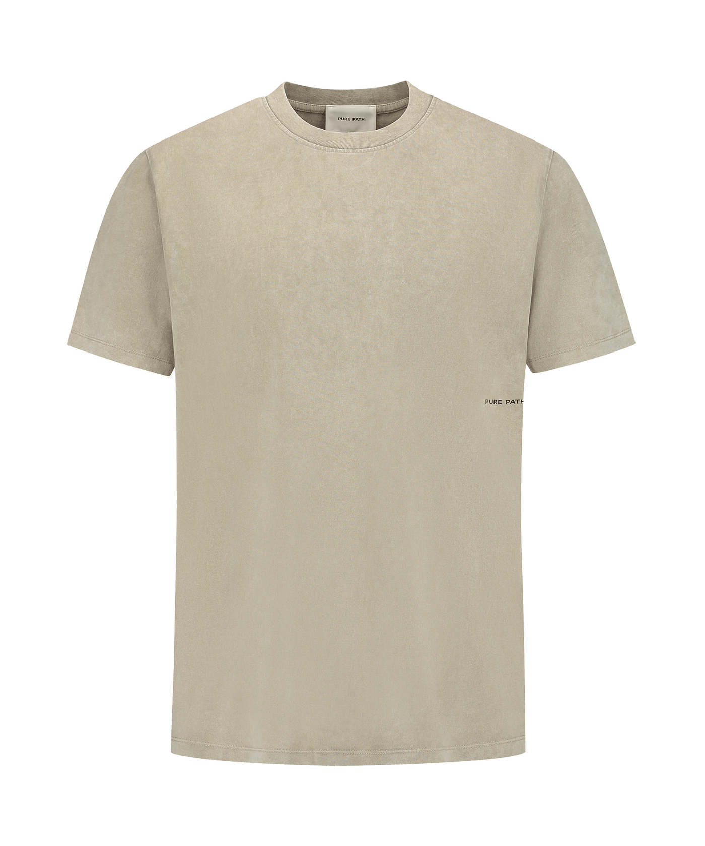 Pure Path - 24030107 - Acid Sideline Wordmark T-shirt - Army