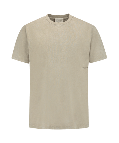 Pure Path - 24030107 - Acid Sideline Wordmark T-shirt - Army