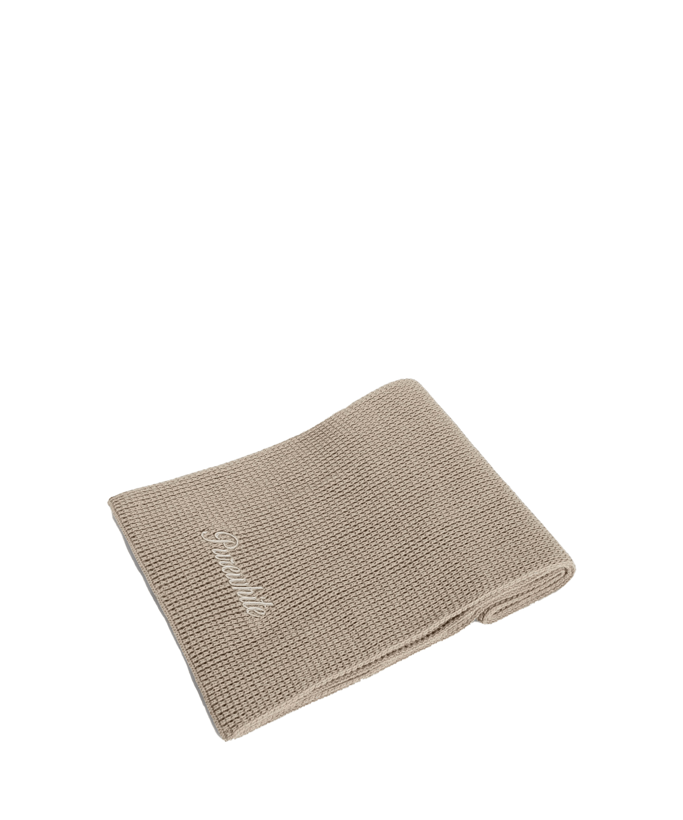 PureWhite - 23030705 - Knitted Scarf - Sand