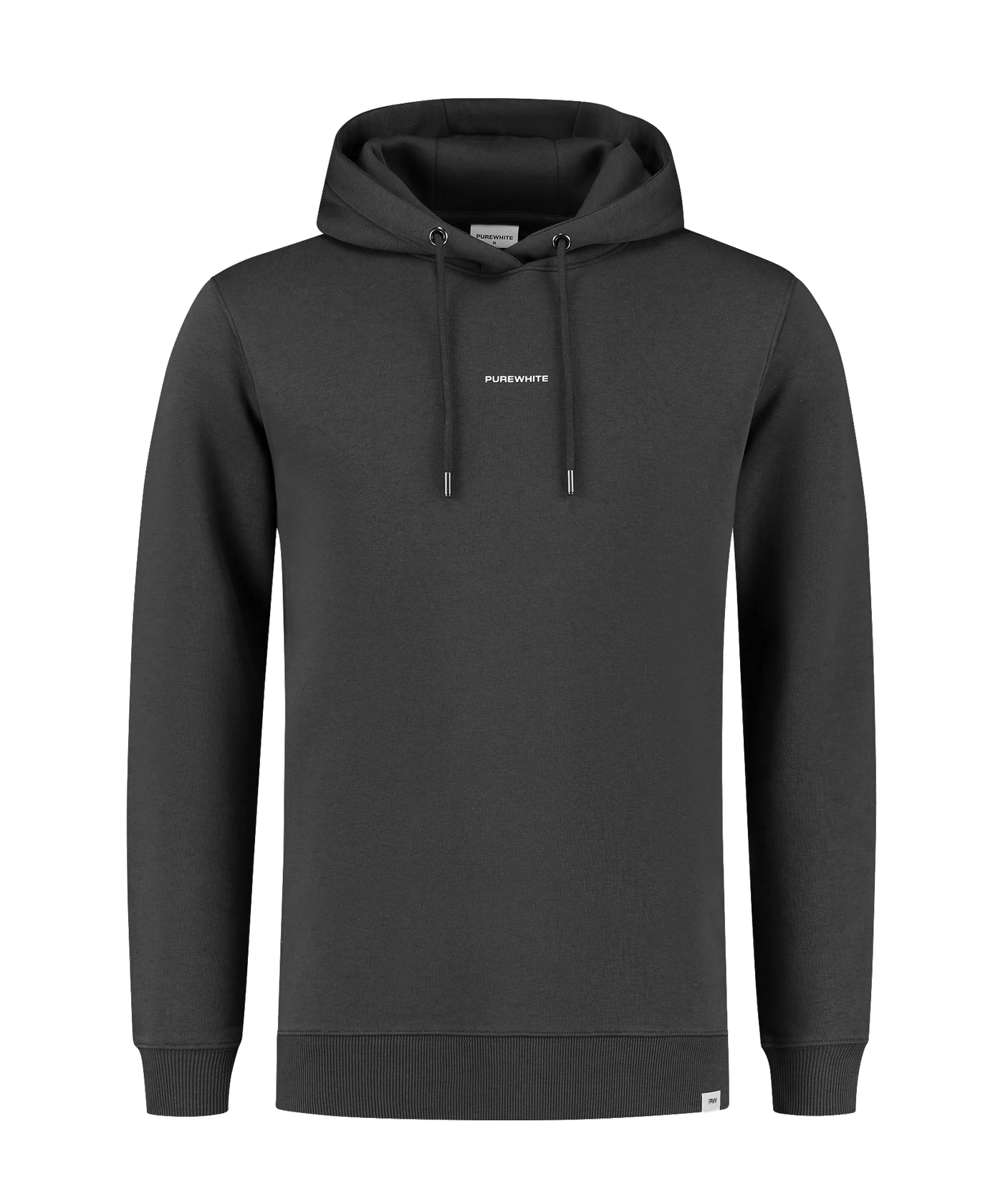 PureWhite - 23030312 - Seasonal Logo Hoodie - Antra