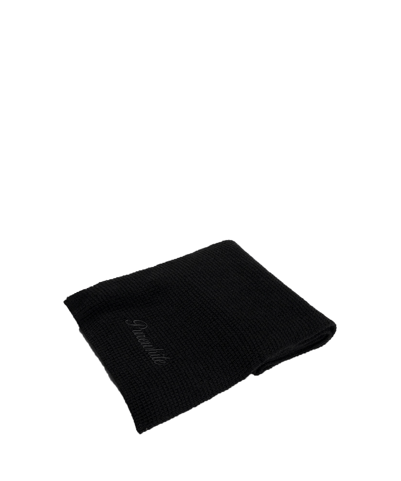 PureWhite - 23030705 - Knitted Scarf - Black