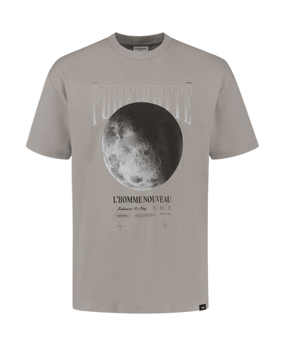 PureWhite - 23030104 - T-shirt - Taupe