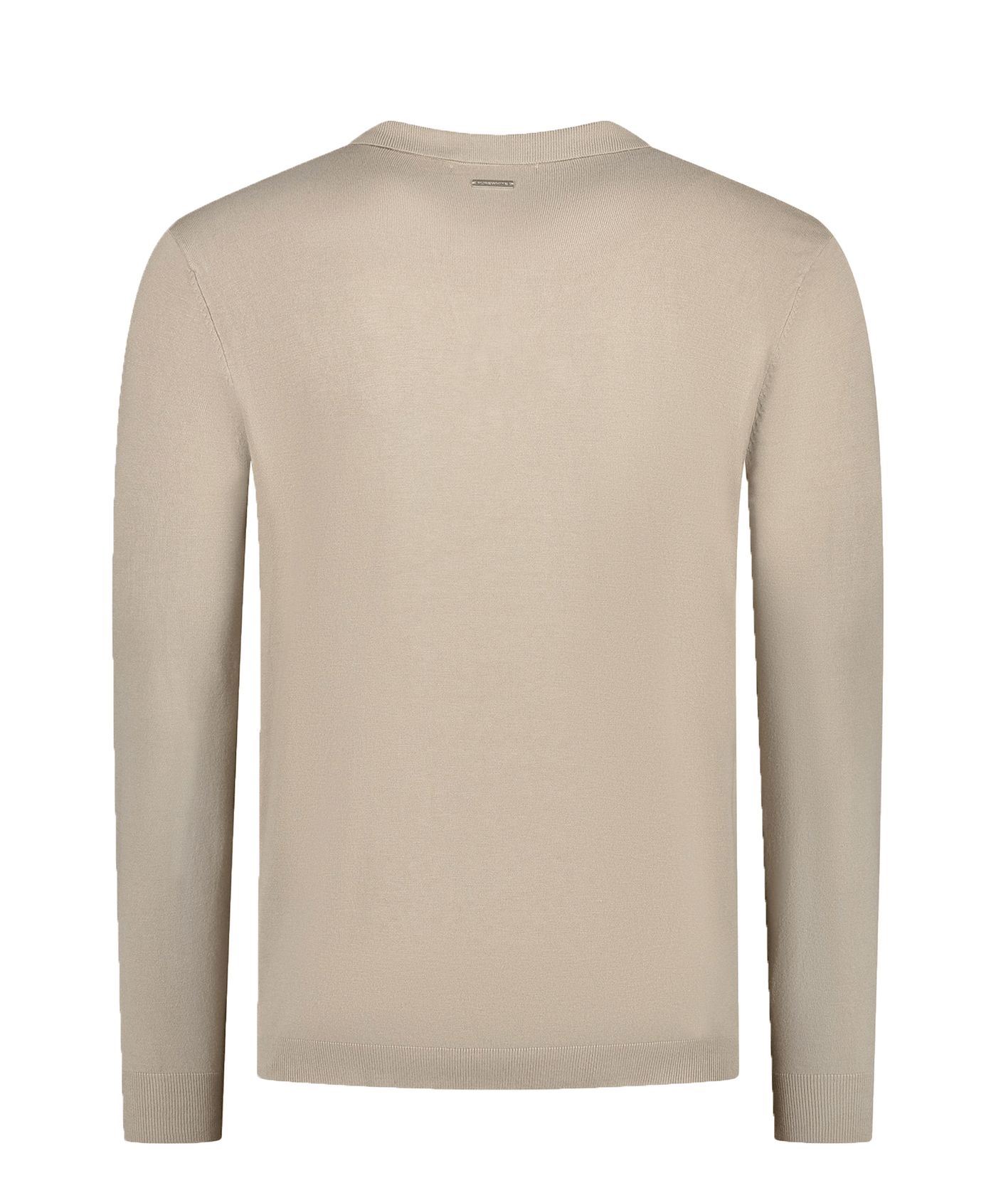 PureWhite - 23030819 - Knitted Ls Special Coll - Sand