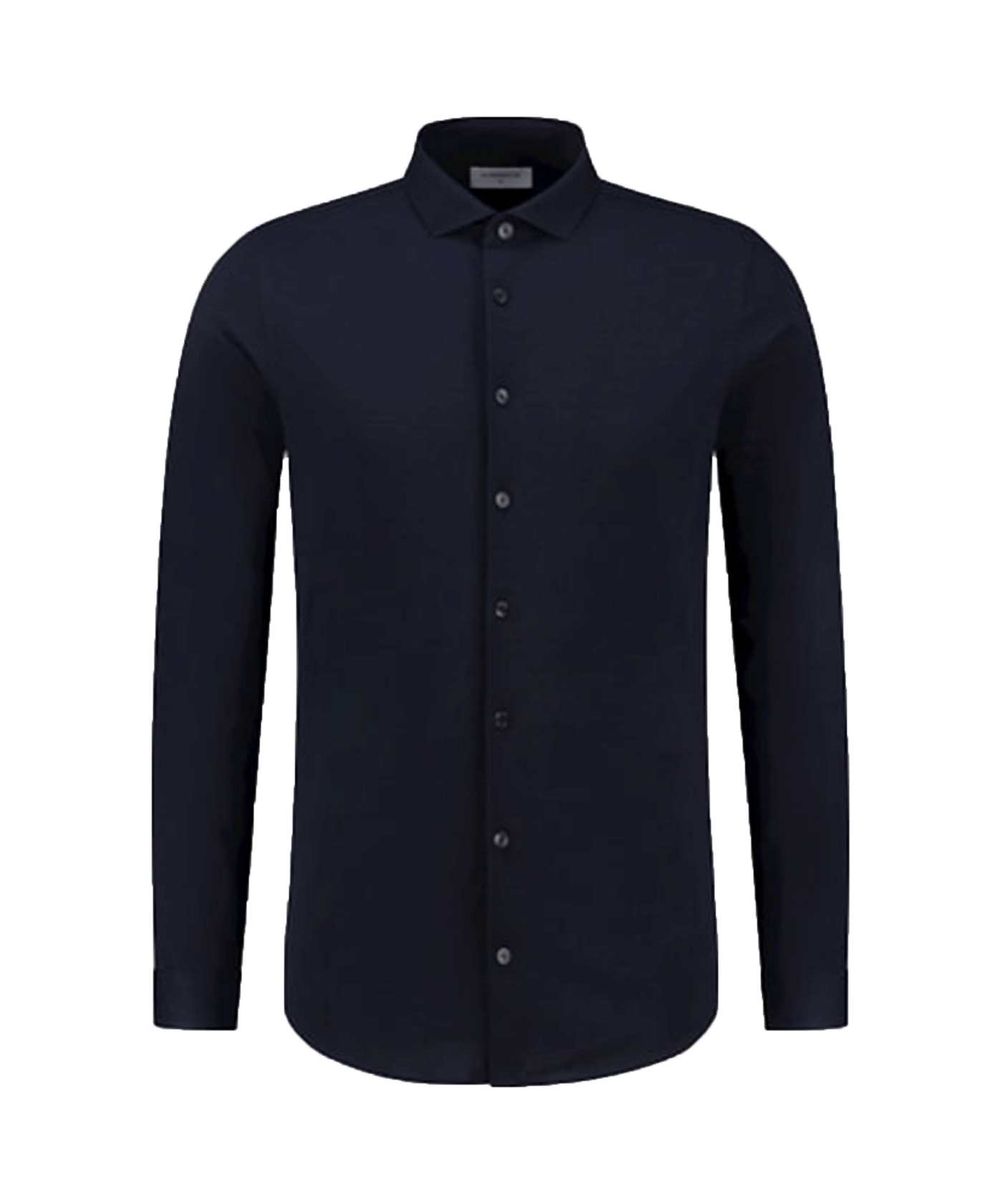 PureWhite - 23030211 - Basic Pique Shirt - Navy