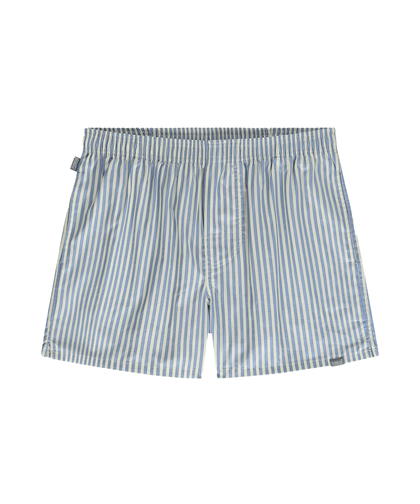 Pockies - Ice Blue Striped - Boxer - Ice Blue