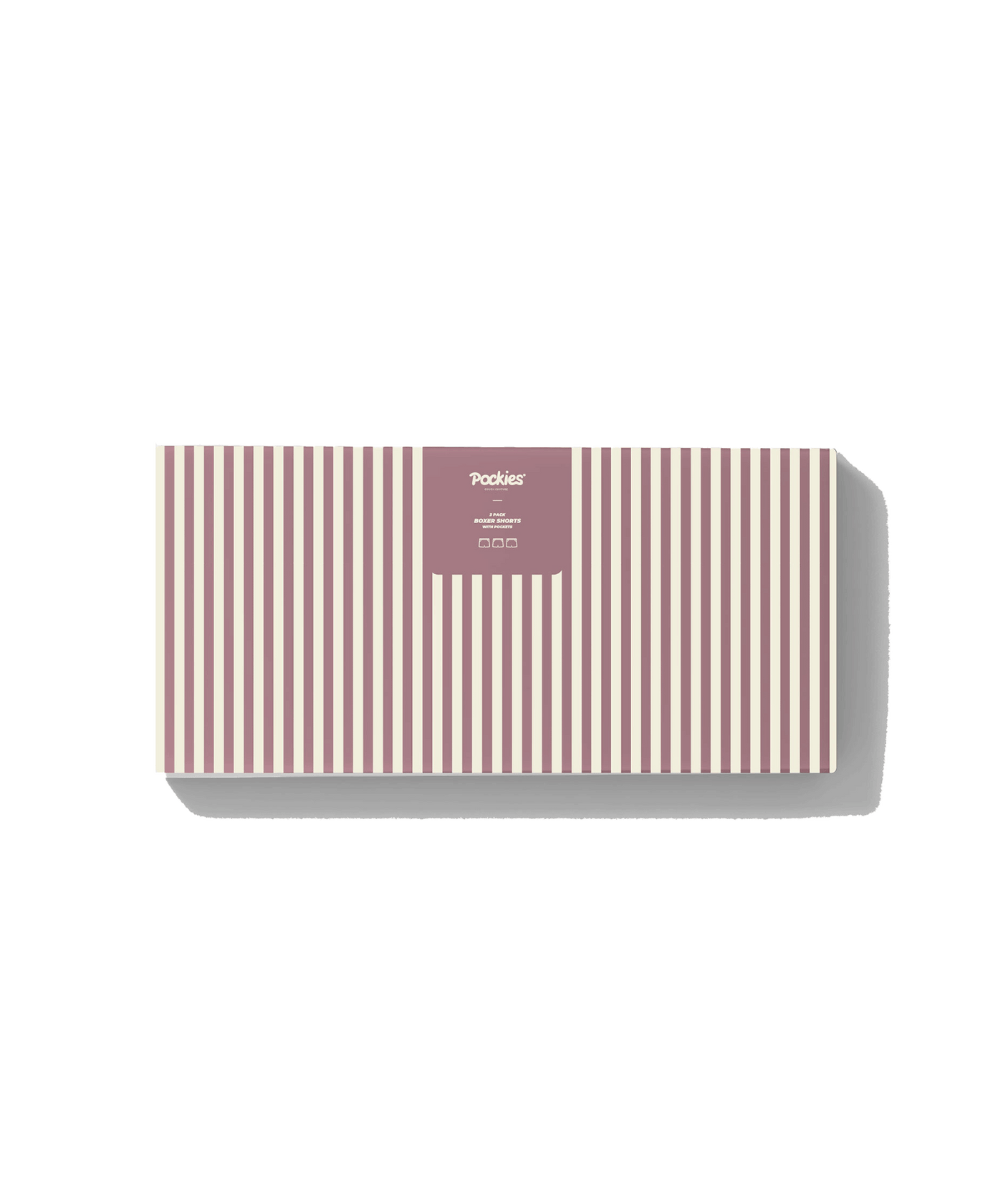 Pockies - Pastel Stripe Boxers - 3-pack - Red