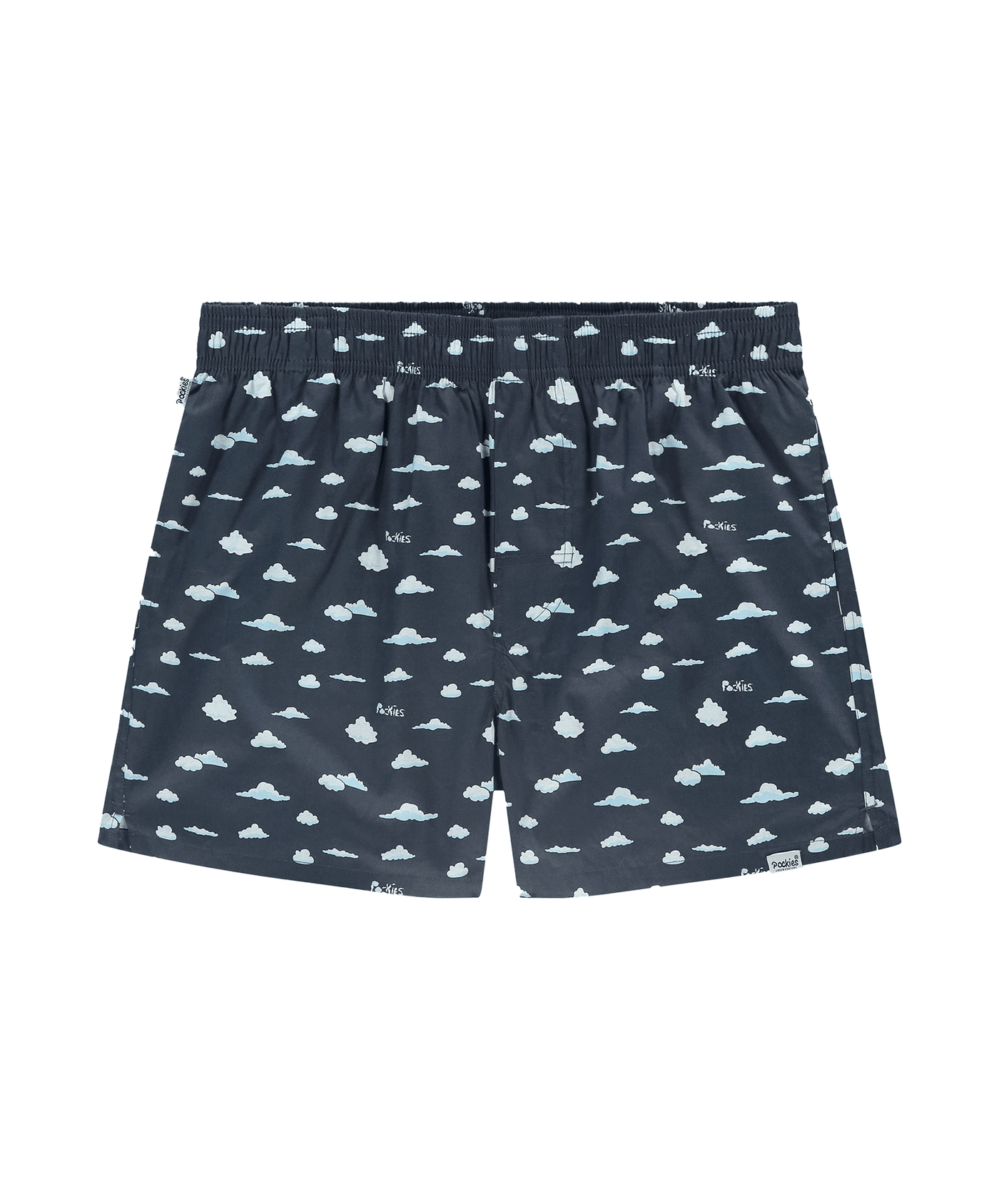 Pockies - Navy Clouds - Boxer - Navy