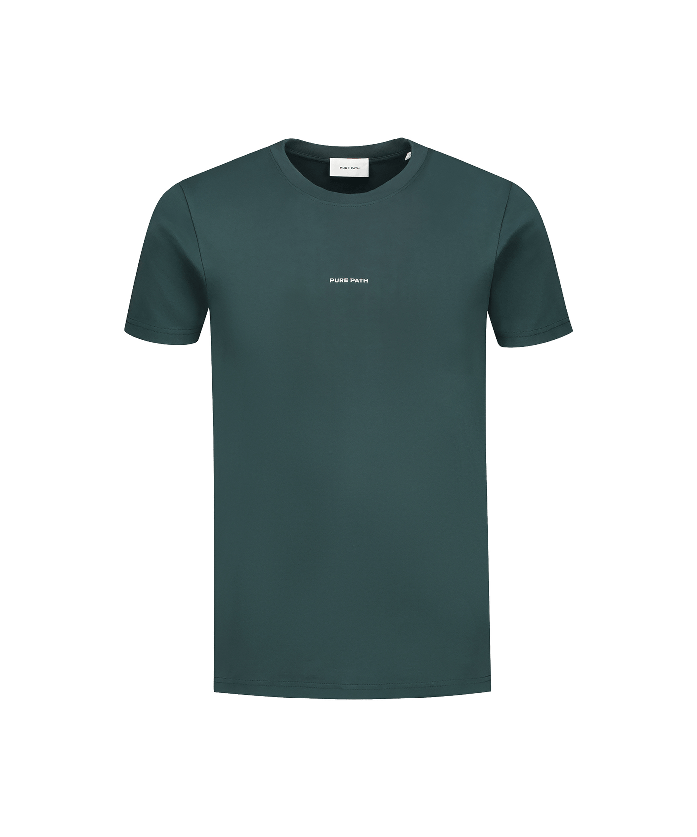 Pure Path - 25030108 - Regular Fit T-shirts Dark Green