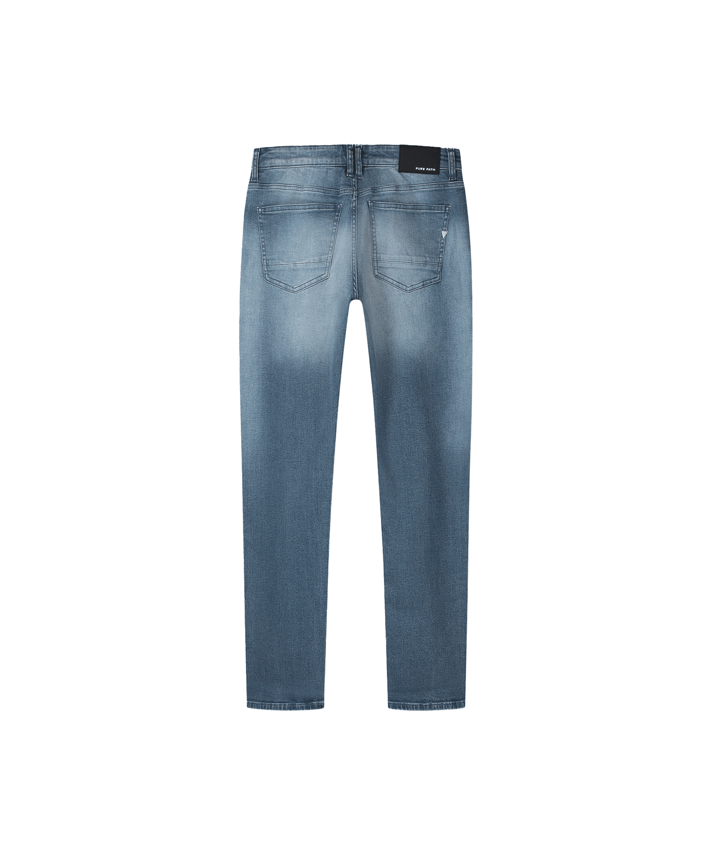 Pure Path - W1416-89 - The Ryan Slim Fit Denim - Blue Grey