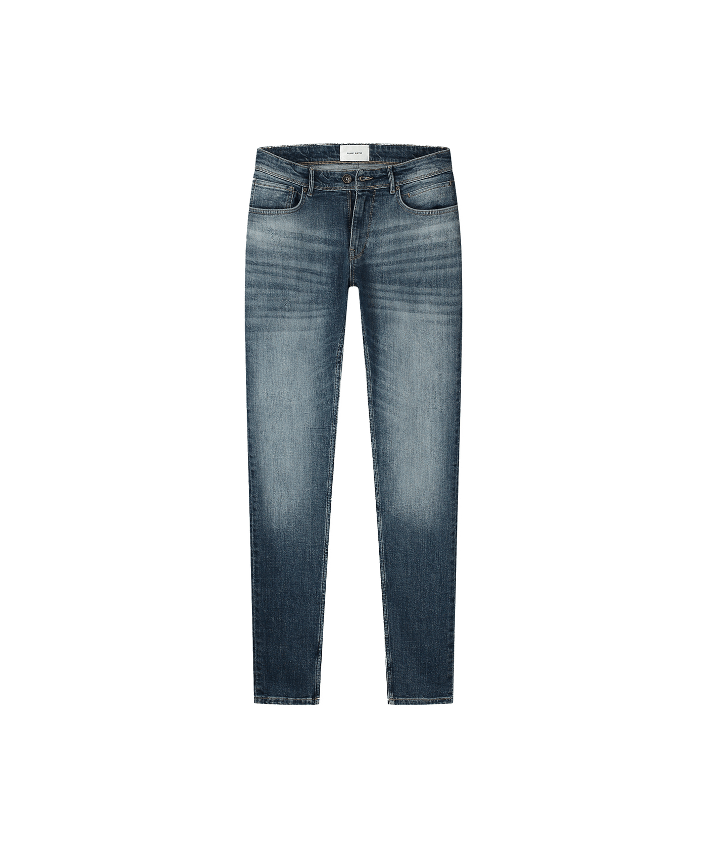 Pure Path - W1412-84 The Jone Skinny - Denim Dark Blue