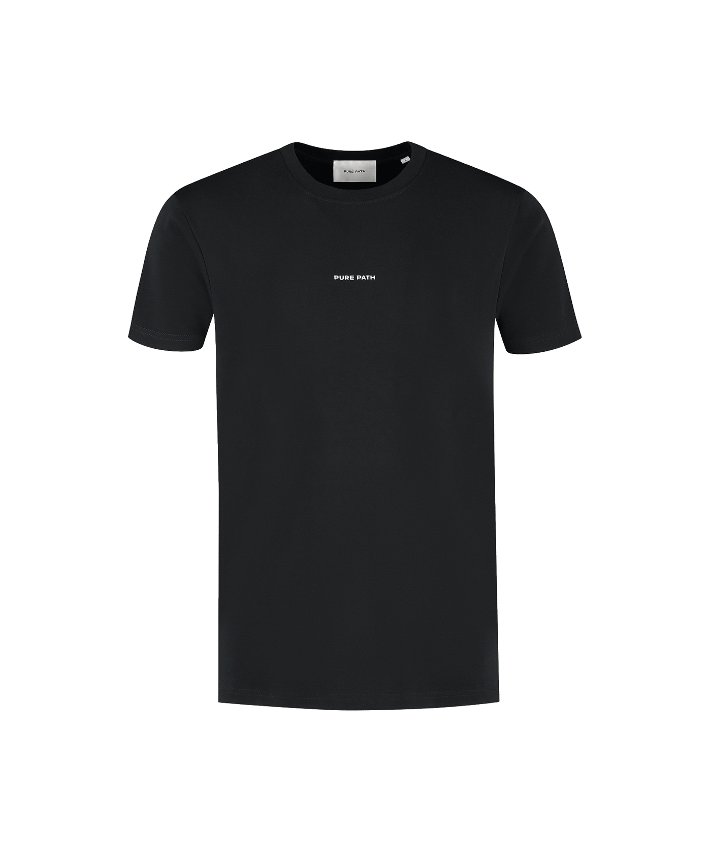 Pure Path - 25030107 - Regular Fit T-shirts Black