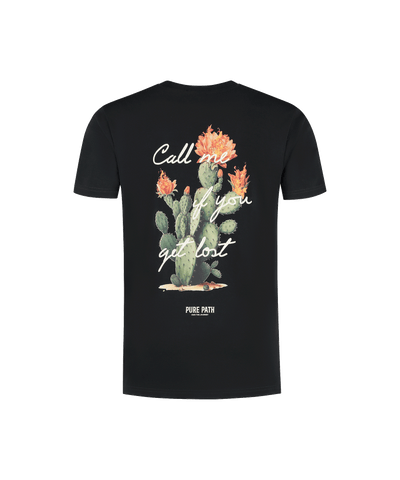 Pure Path - 25030107 - Regular Fit T-shirts Black