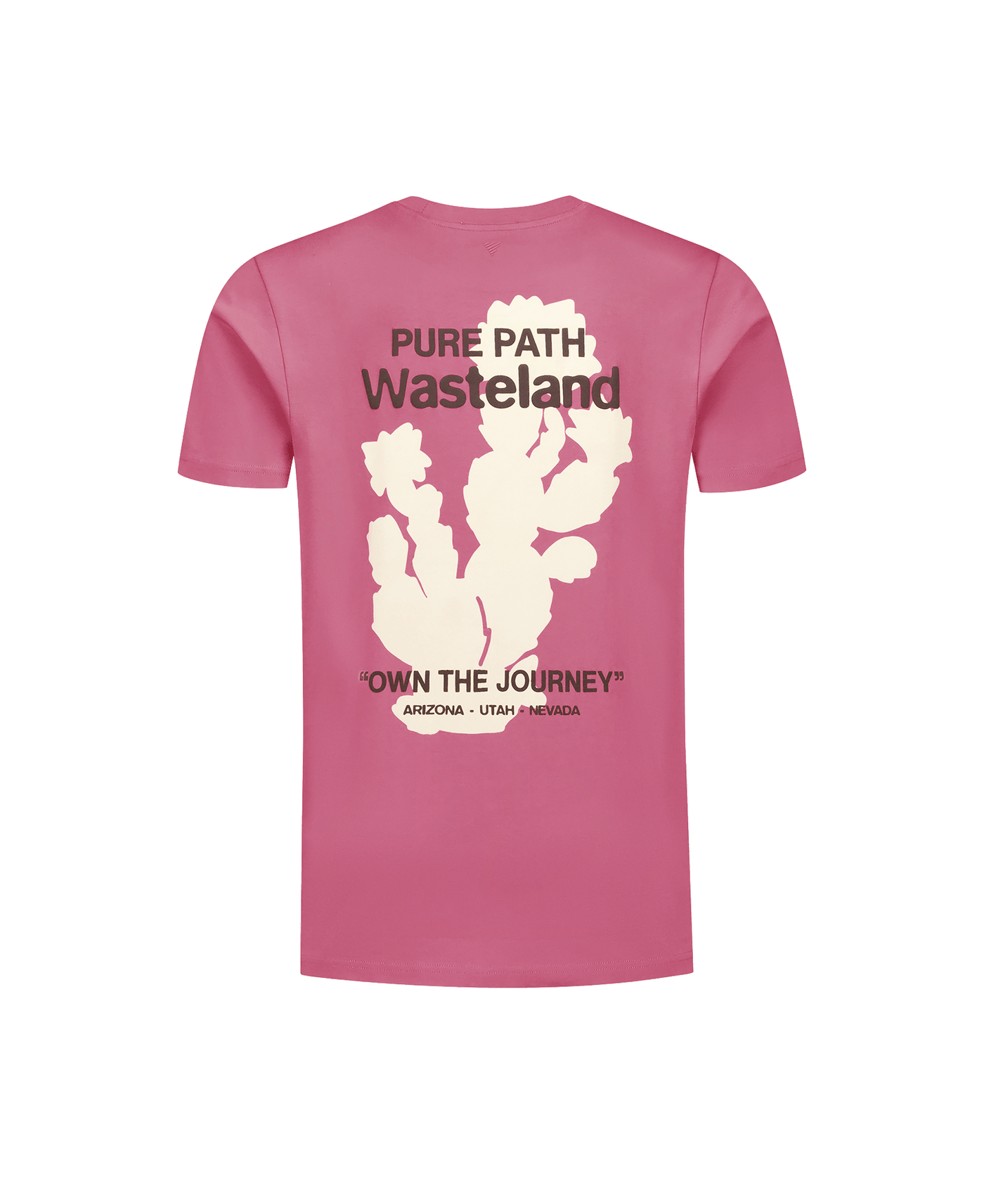 Pure Path - 25030106 - Regular Fit T-shirts Raspberry