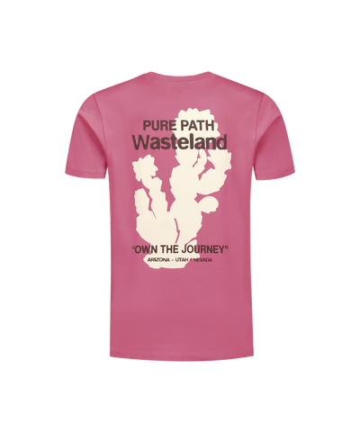 Pure Path - 25030106 - Regular Fit T-shirts Raspberry