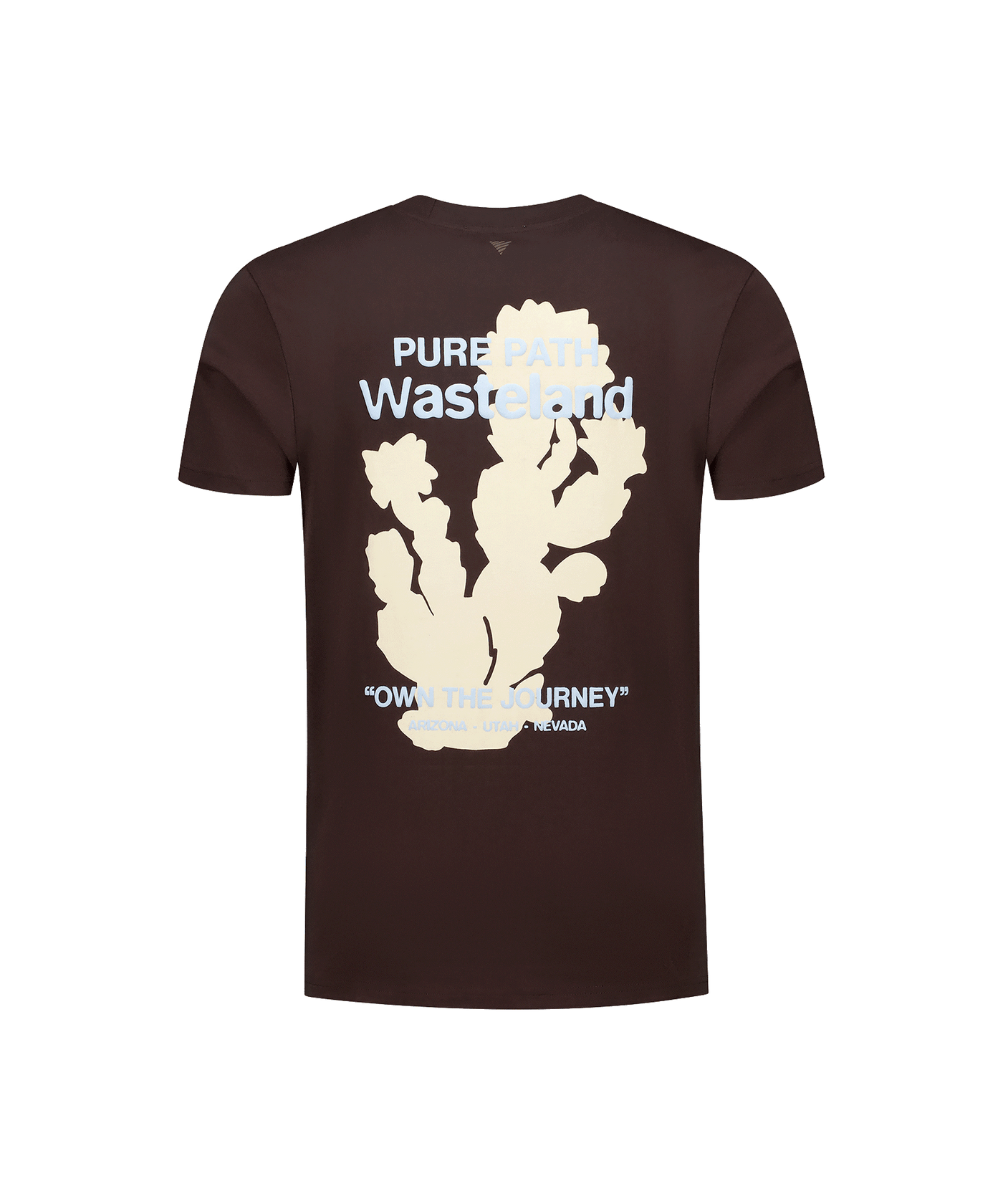 Pure Path - 25030106 - Regular Fit T-shirts Dark Brown