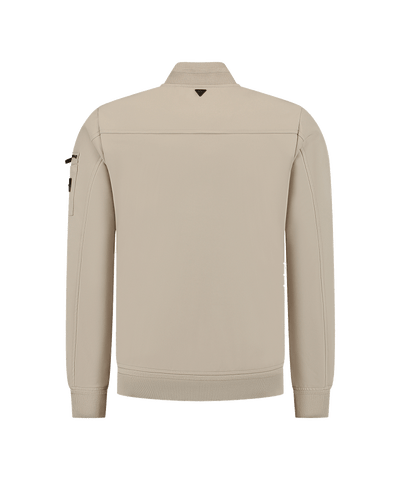 Pure Path - 25010401 - Regular Fit Padded Jacket - Sand