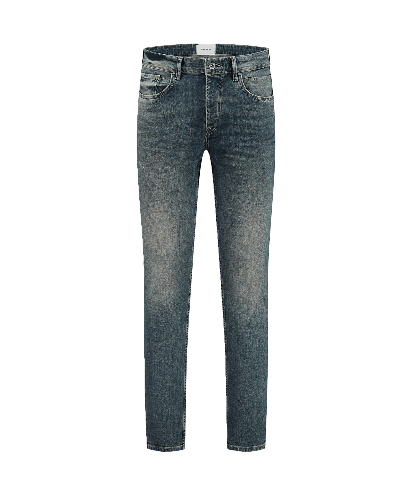 Pure Path - W1244-88 - The Ryan Jeans - Denim Green/blue