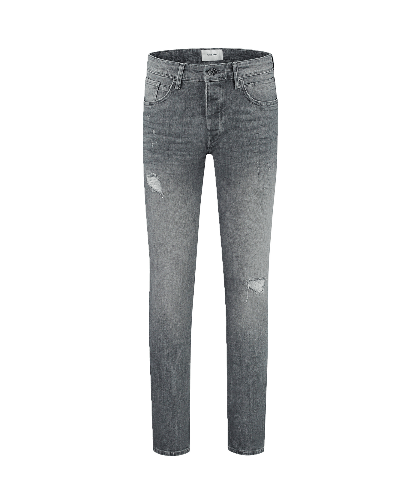 Pure Path - W1226-86 - The Ryan Jeans - Denim Mid Grey