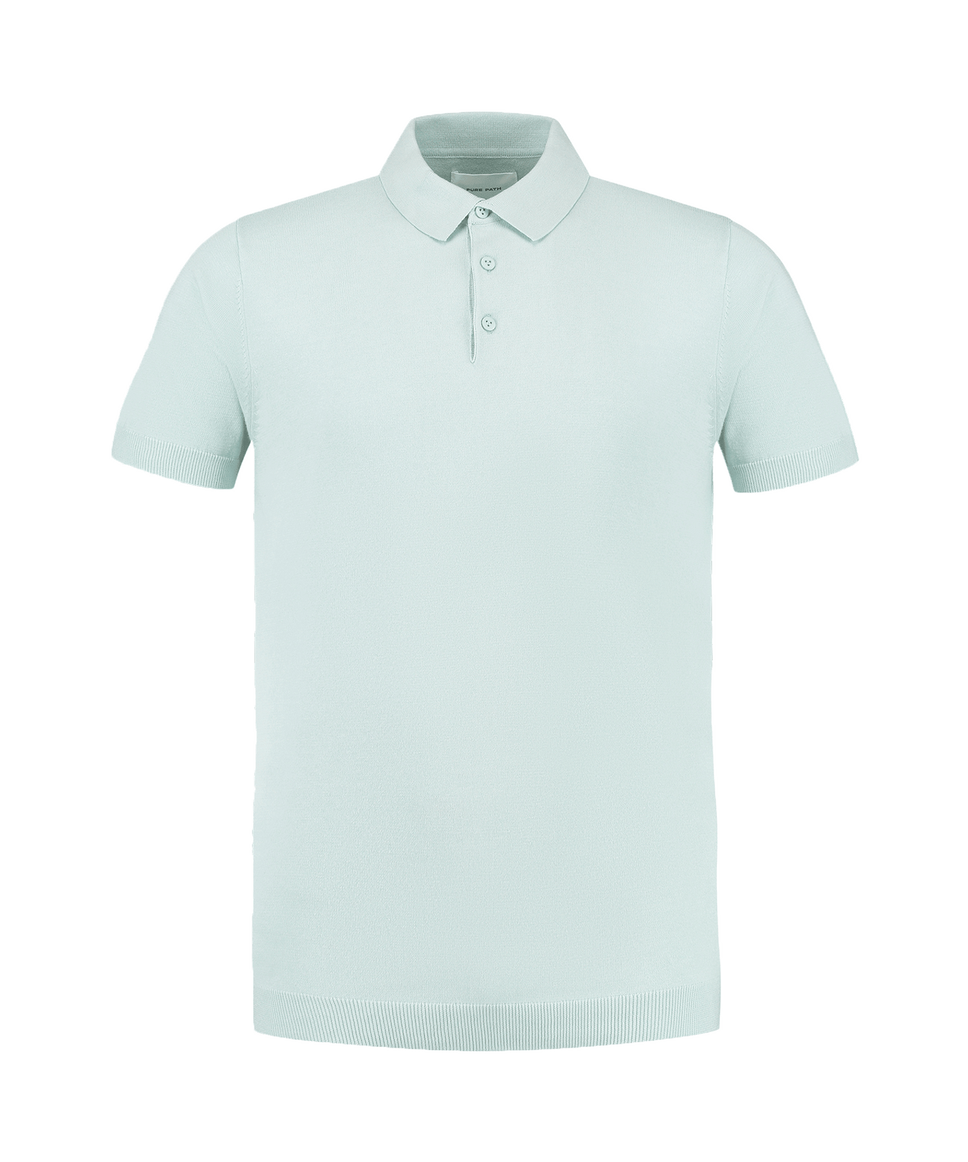 Pure Path - 24010805 - Essential Knit Polo - Mint
