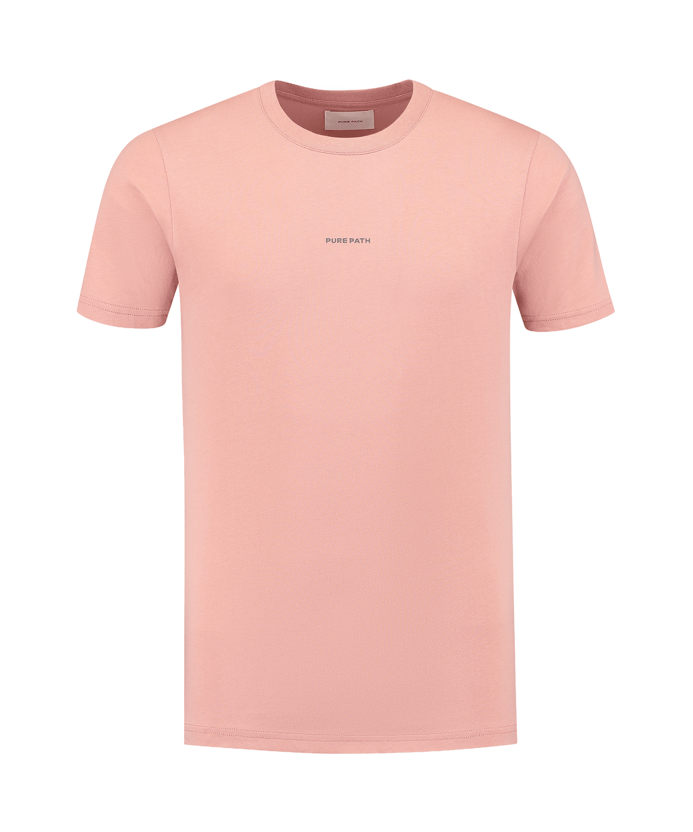 Pure Path - 24030111 - Essential Logo T-shirt - 105 Dark Peach