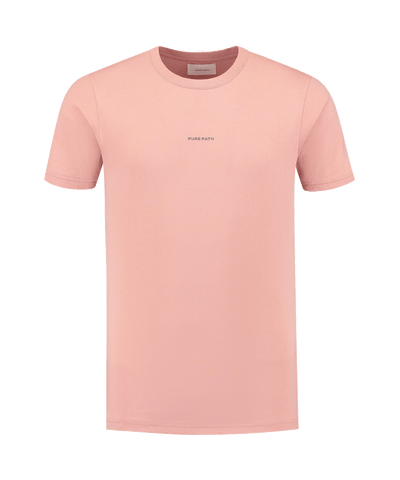 Pure Path - 24030111 - Essential Logo T-shirt - 105 Dark Peach