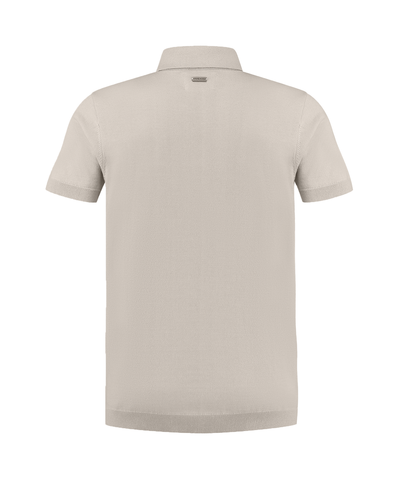 Pure Path - 24010805 - Essential Knit Polo - Sand