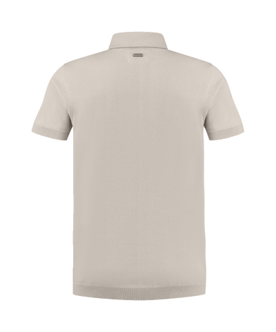 Pure Path - 24010805 - Essential Knit Polo - Sand