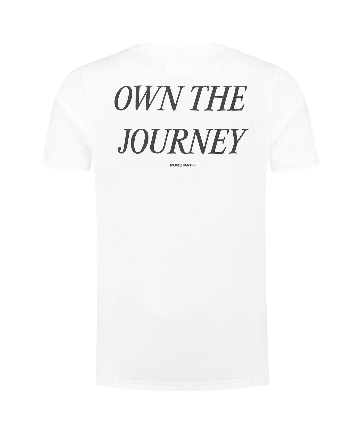 Pure Path - 24030103 - Own The Journey T-shirt - 45 Off White