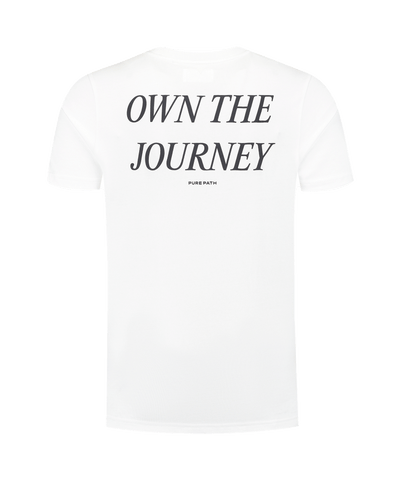 Pure Path - 24030103 - Own The Journey T-shirt - 45 Off White