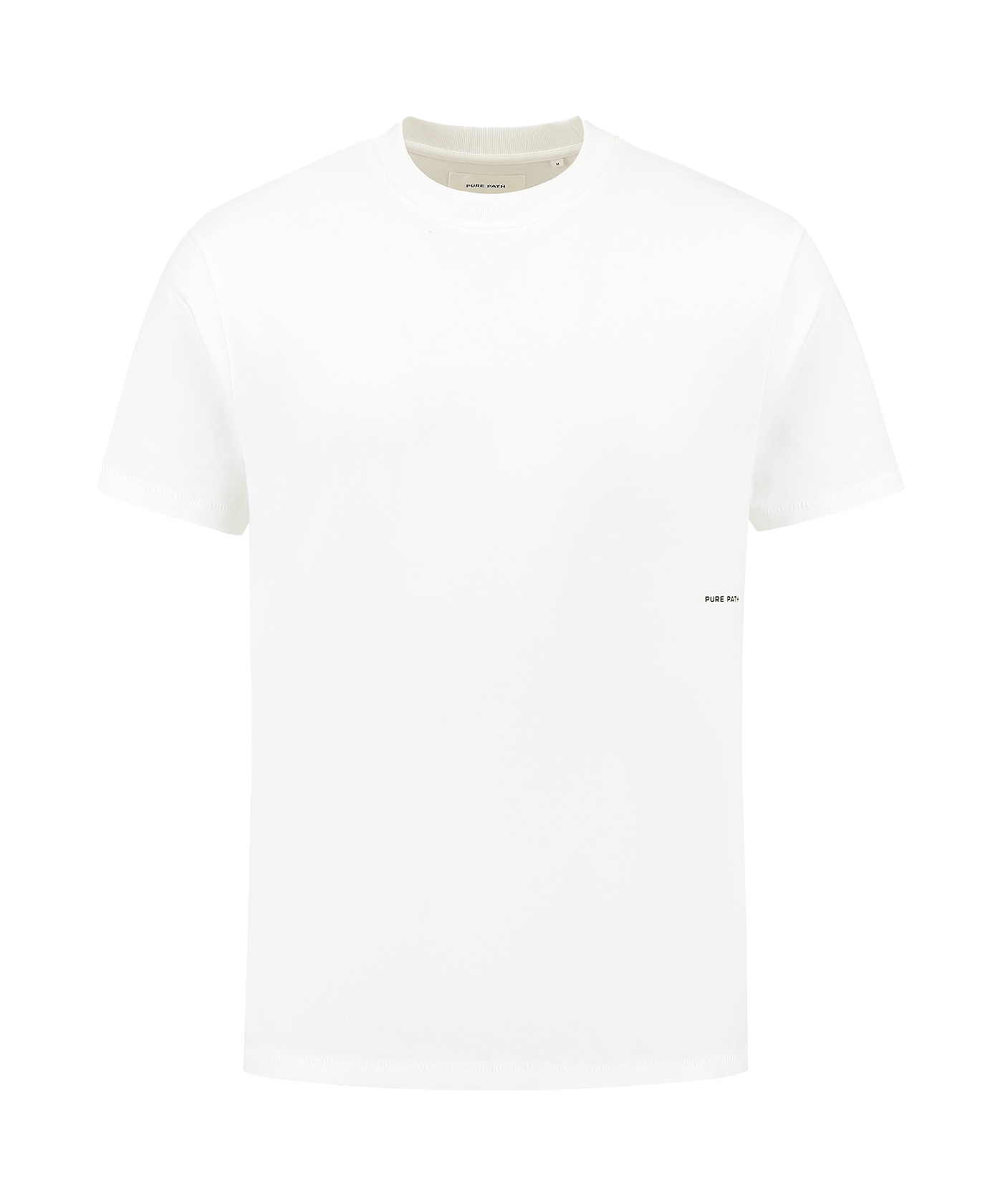 Pure Path - 24030106 - Sideline Wordmark T-shirt - Offwhite