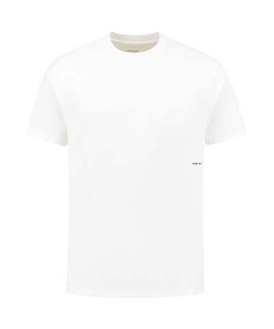 Pure Path - 24030106 - Sideline Wordmark T-shirt - Offwhite