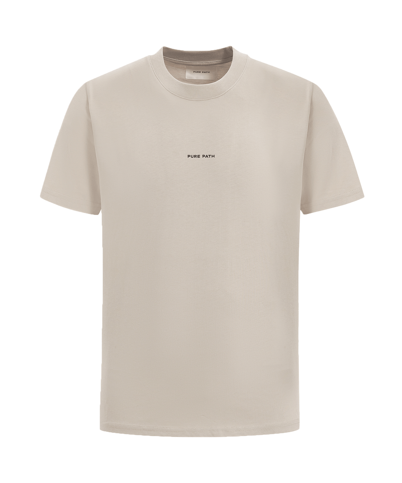 Pure Path - 24010114 - Mirage Print T-shirt - Sand