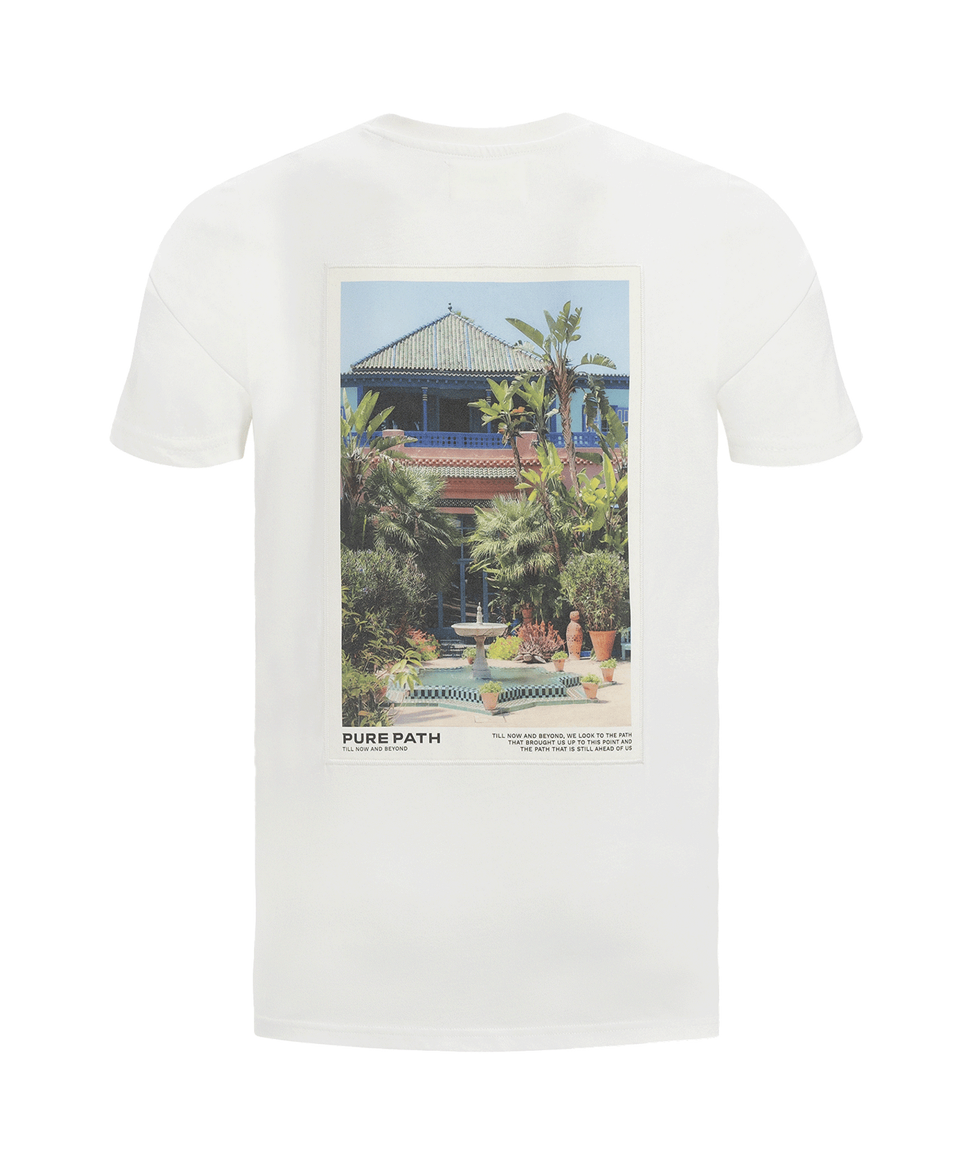 Pure Path - 24010104 - Jardin Prive T-shirt - Off White