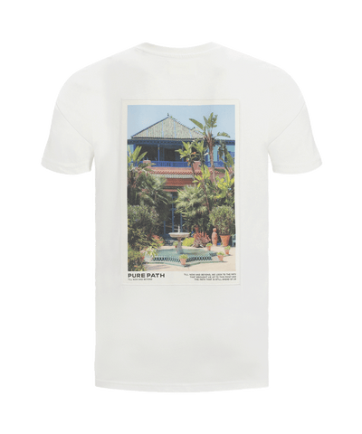 Pure Path - 24010104 - Jardin Prive T-shirt - Off White