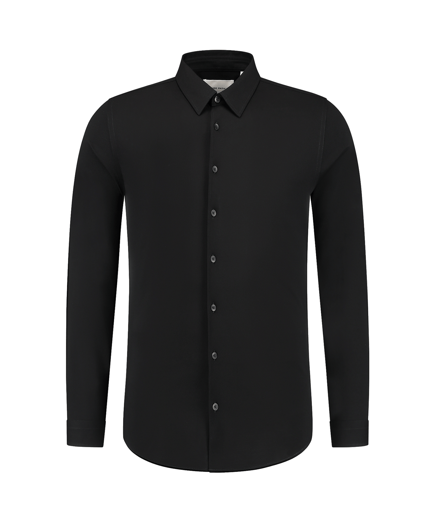 Pure Path - 24030214 - Pique Shirt Black