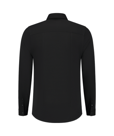 Pure Path - 24030214 - Pique Shirt Black