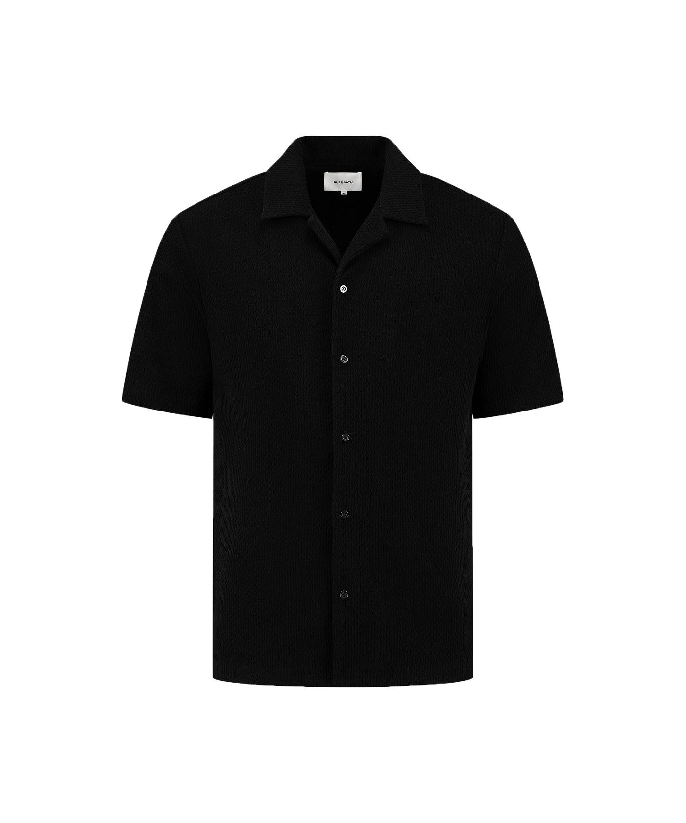 CROYEZ - Fraternite Towelling - Shirt - Black