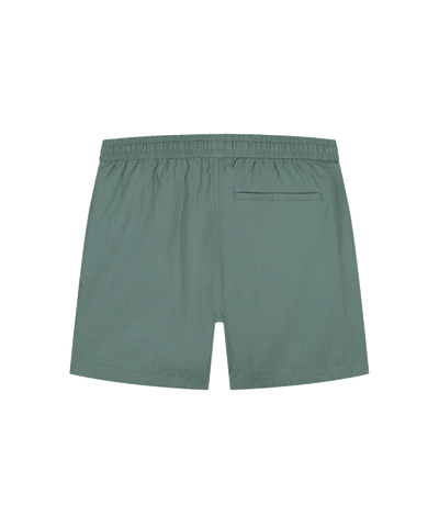Pure Path - 25010521 - Regular Fit Shorts - Faded Green