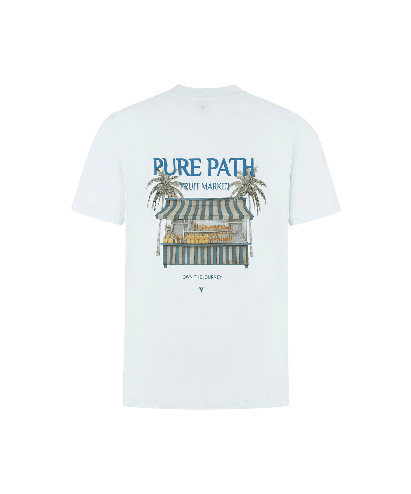Pure Path - 25020103 - The Fruit Stand T-shirt - Light Blue
