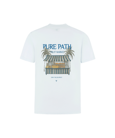 Pure Path - 25020103 - The Fruit Stand T-shirt - Light Blue