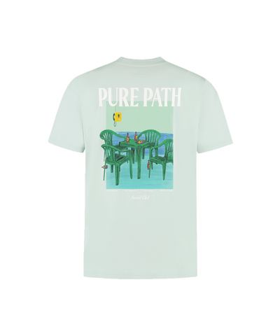 Pure Path - 25020102 - Midnight Conversations T-shirt - Mint