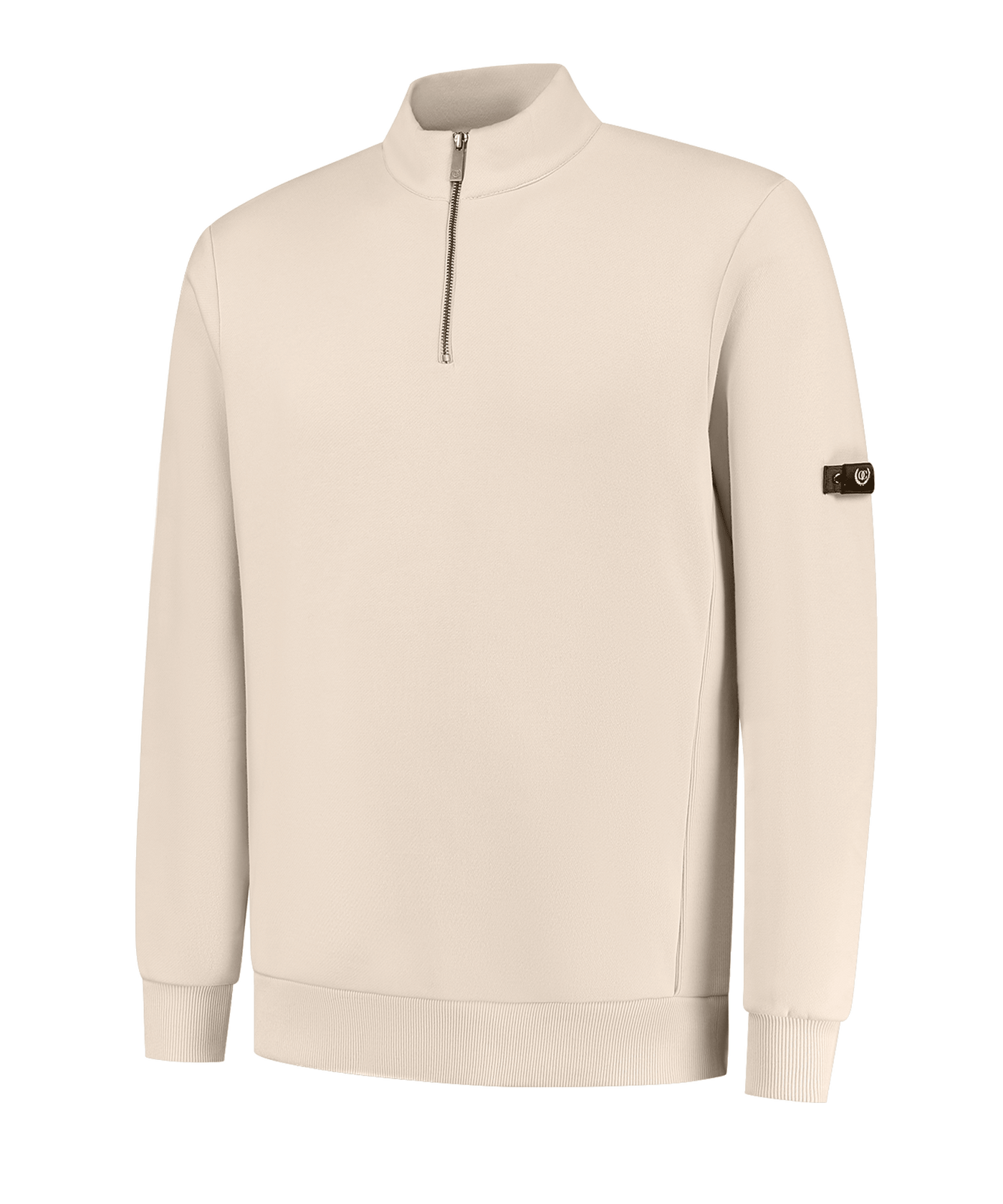 Quotrell - Faro - Halfzip Sweater - Ecru